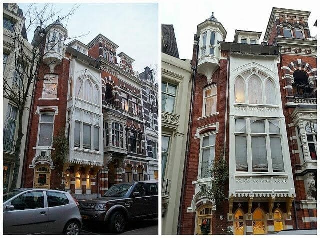 Zevenlandenhuizen casa alemana calle Roemer Visscherstraat