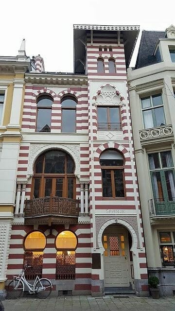 Zevenlandenhuizen casa españa calle Roemer Visscherstraat