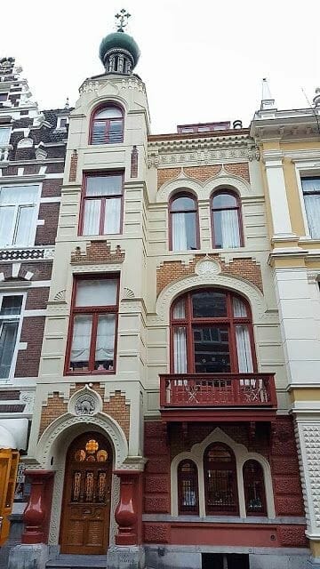 Zevenlandenhuizen casa rusia calle Roemer Visscherstraat