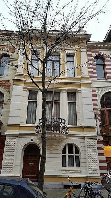 Zevenlandenhuizen casa italiana calle Roemer Visscherstraat
