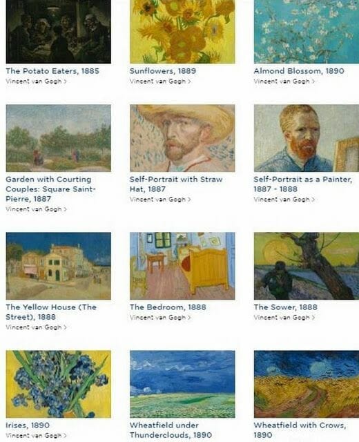 principales obras del museo van gogh amsterdam