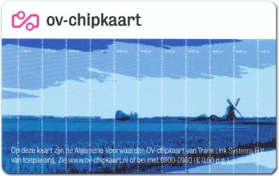 Ov chipkaart transporte publico Amsterdam