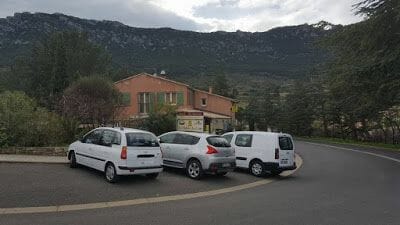 parking table du curé cucugnan