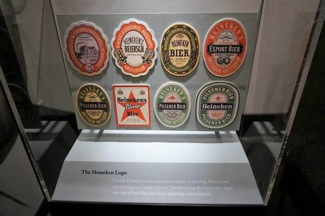 diferentes logos de Heineken 