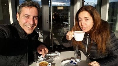 Castillo de Quéribus, almuerzo