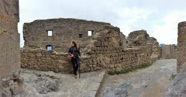 castillo de queribus imagenes