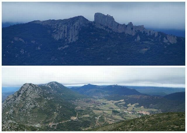 peyrepertuse desde queribus