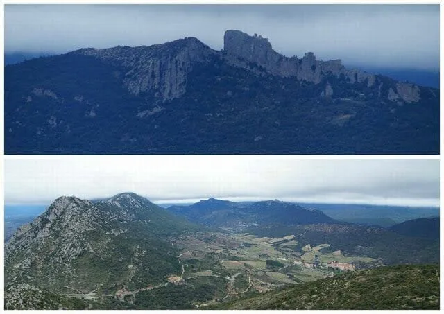 peyrepertuse desde queribus