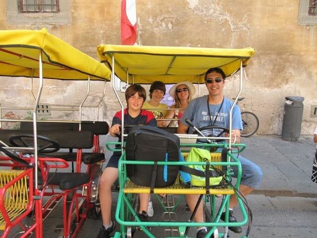 cuadriciclo turistico de pisa