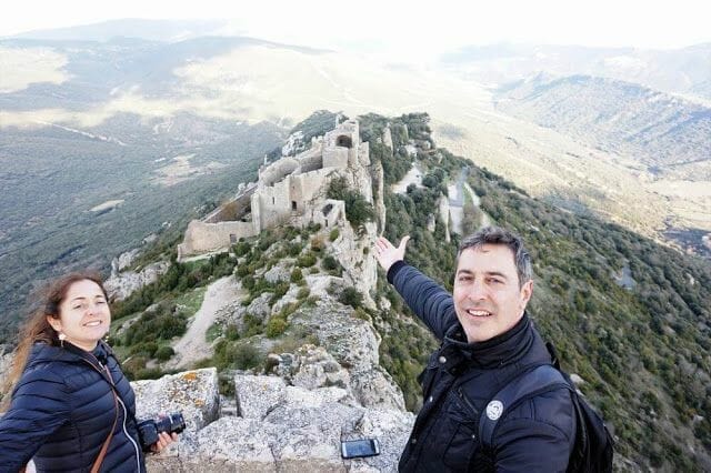 vistas castillo de Peyrepertuse