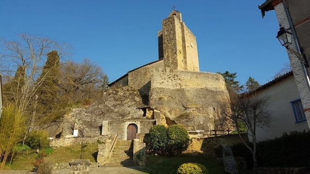 iglesia rupestre Santa María de Val