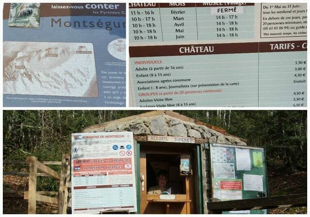 castillo de Montsegur precios y horarios