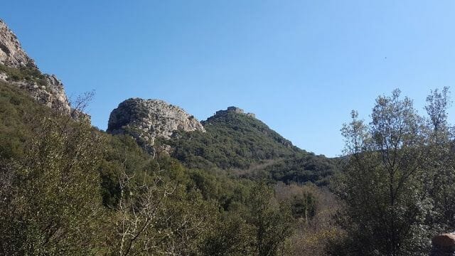 castillo de Termes emplazamiento