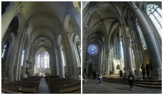 interior Basílica de Saint Nazaire
