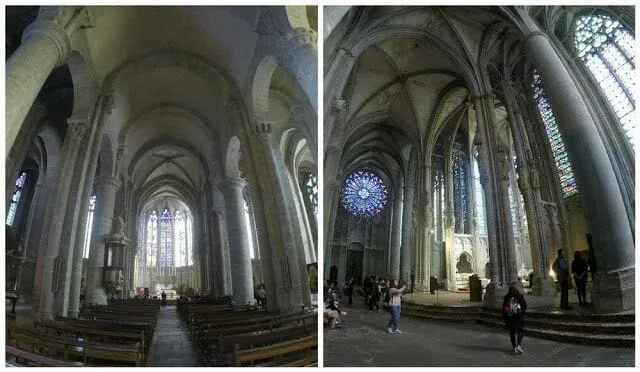 interior Basílica de Saint Nazaire