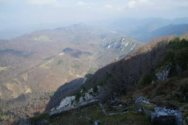 que se ve desde Montsegur