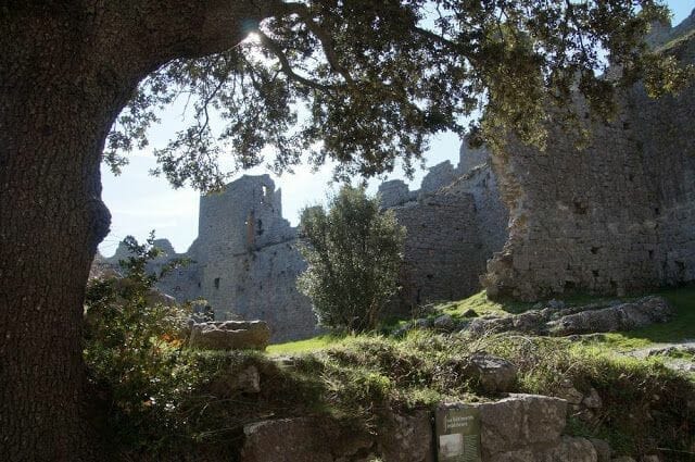 El castillo de Puilaurens