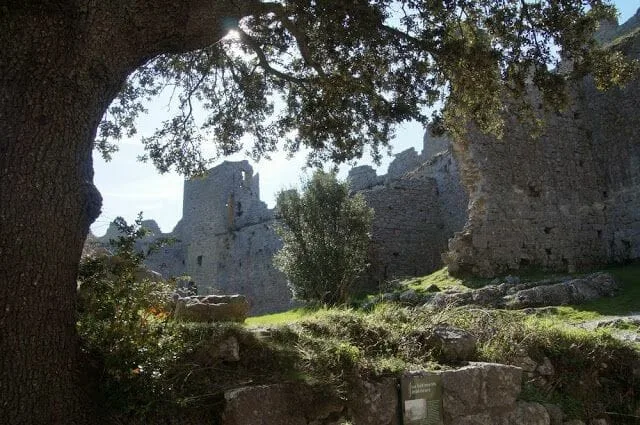 El castillo de Puilaurens