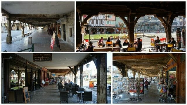 plaza central de Mirepoix