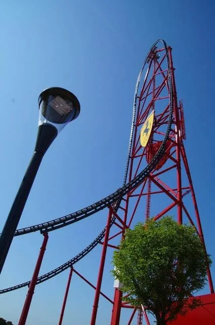 subida de red force de ferrari land