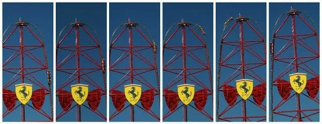 red force de ferrari land