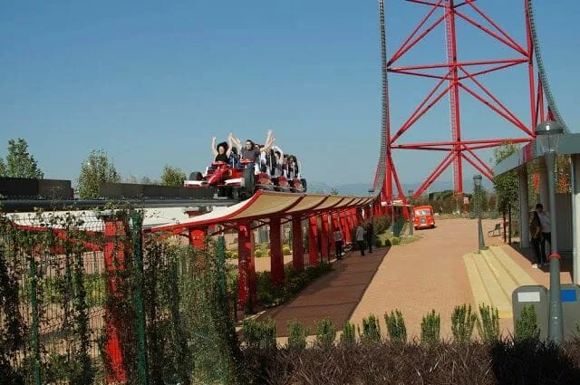 vagon red force de ferrari land