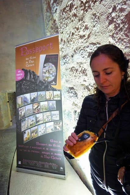 audioguia castillo de Villerouge Termenès