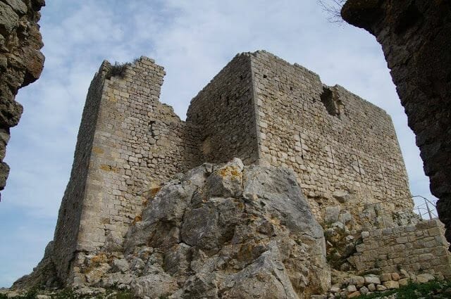 torre homenaje castillo de Aguilar