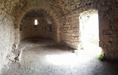 ruinas castillo de Aguilar