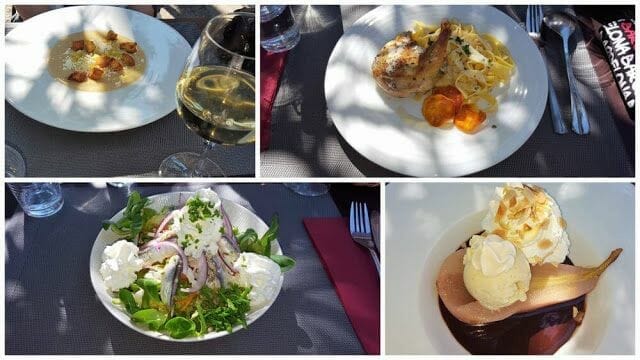 platos de La Cocotte félée de Lagrasse