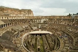 visitar coliseo romano TERCER ANILLO Y SUBTERRÁNEO 