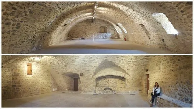 interior abadía