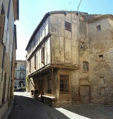 casa medieval de Lagrasse