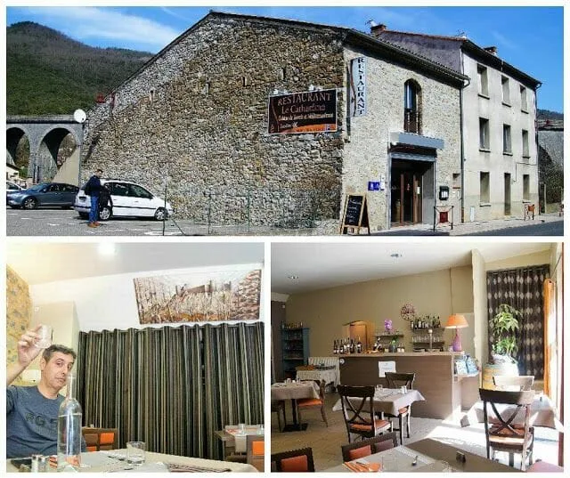 Restaurante Le Catharome restaurantes de la Ruta de los Cátaros