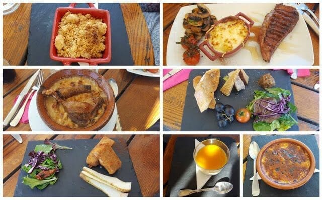 Restaurante Le Saint-Jean comida