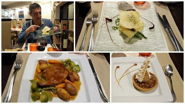 L'Hostellerie des Corbières comida