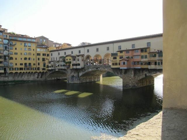 ponte vecchio en que ver en florencia en unas horas