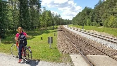 ruta en bicicleta por Polonia