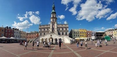 Zamosc en la ruta por Polonia