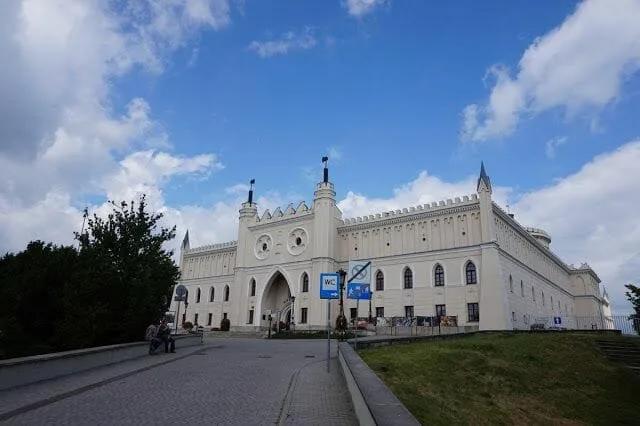 castillo lublin fachada