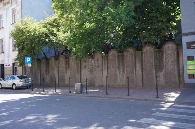  muro del gueto de Cracovia