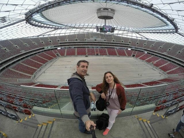 interior del Estadio que ver en Varsovia en 3 días