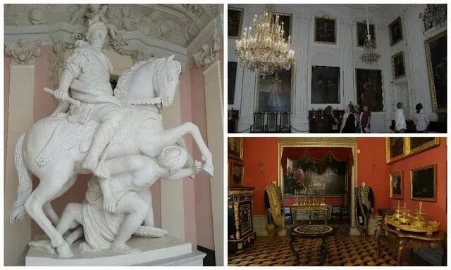 Palacio Wilanów Varsovia interior