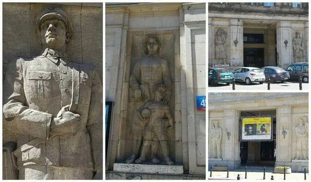 esculturas comunistas de la calle Marszałkowska