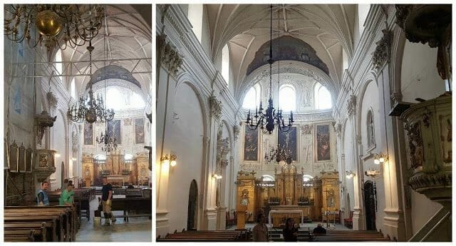 Iglesia de la Asunción de Nuestra Señora de la Victoria interior nave