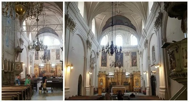 Iglesia de la Asunción de Nuestra Señora de la Victoria interior nave