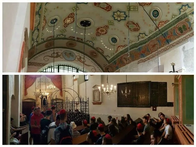 interior La sinagoga Remuh