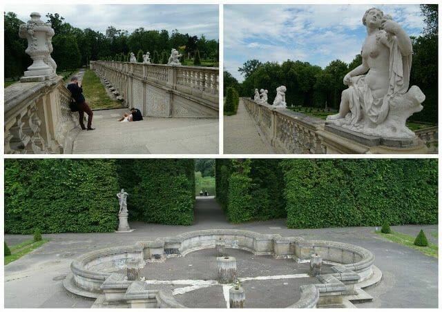 jardin italiano Palacio Wilanów Varsovia