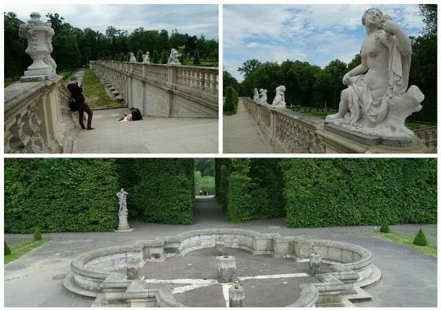 jardin italiano Palacio Wilanów Varsovia