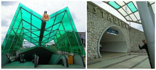 ESTADIO NACIONAL DE VARSOVIA metro